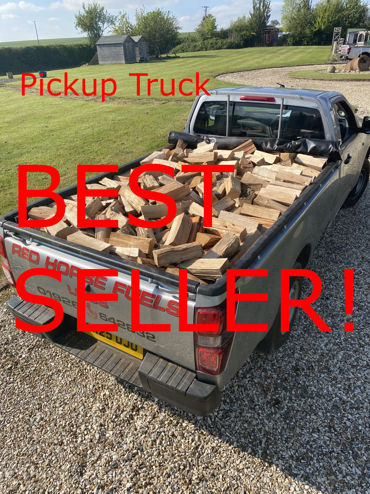Pickup Truck / Kiln Dried / Standard sized Logs