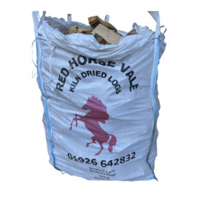 Bulk Bag of Hardwood Seasoned Logs - SMALL Size Logs
