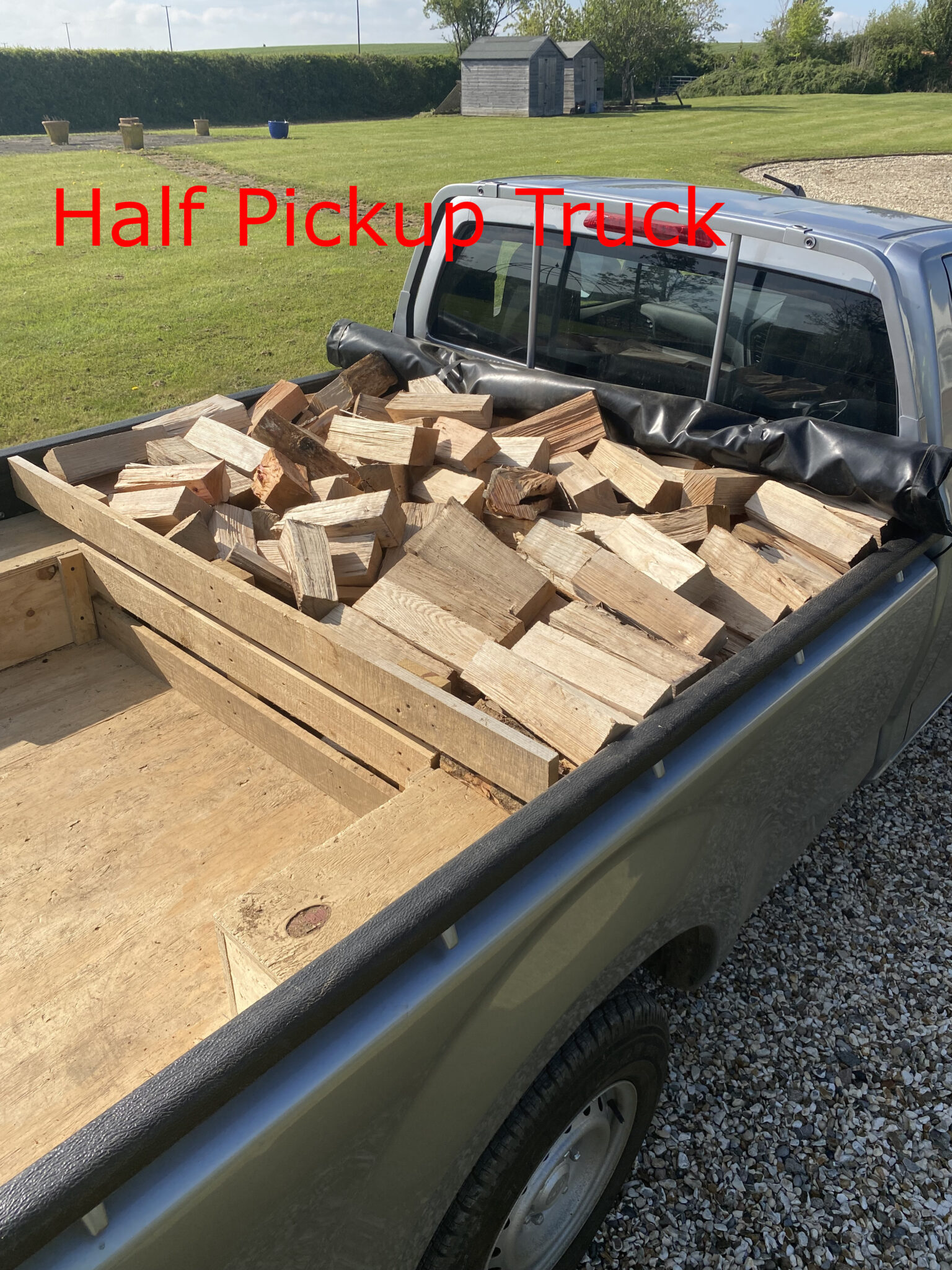 Half Pickup Truck / Kiln Dried / SMALL sized Logs - Image 6