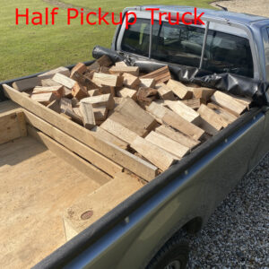 Half Pickup Truck / Kiln Dried / SMALL sized Logs