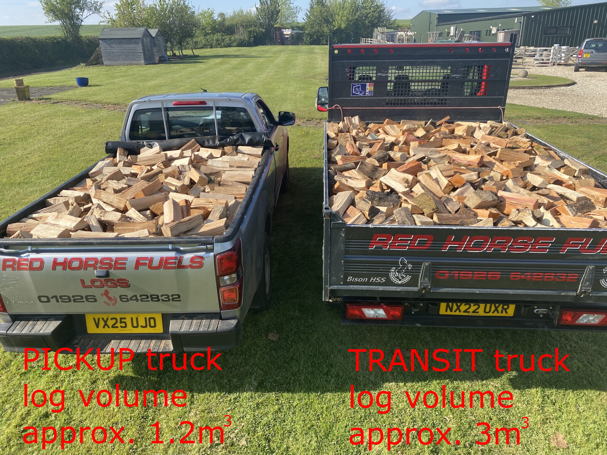 Pickup Truck / Kiln Dried / Standard sized Logs - Image 3