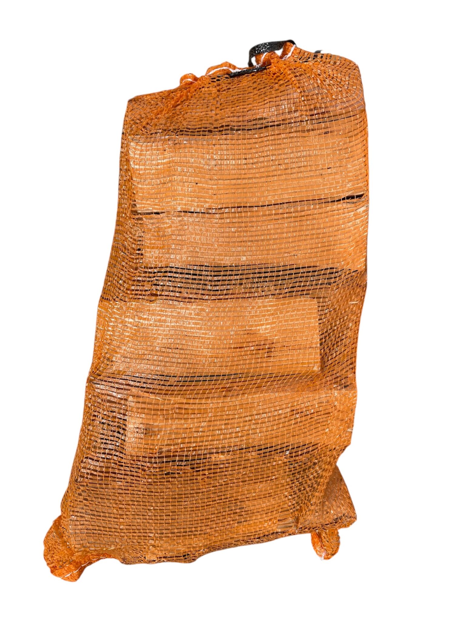 Yellow Net of Hardwood Seasoned Logs - Standard Size Logs