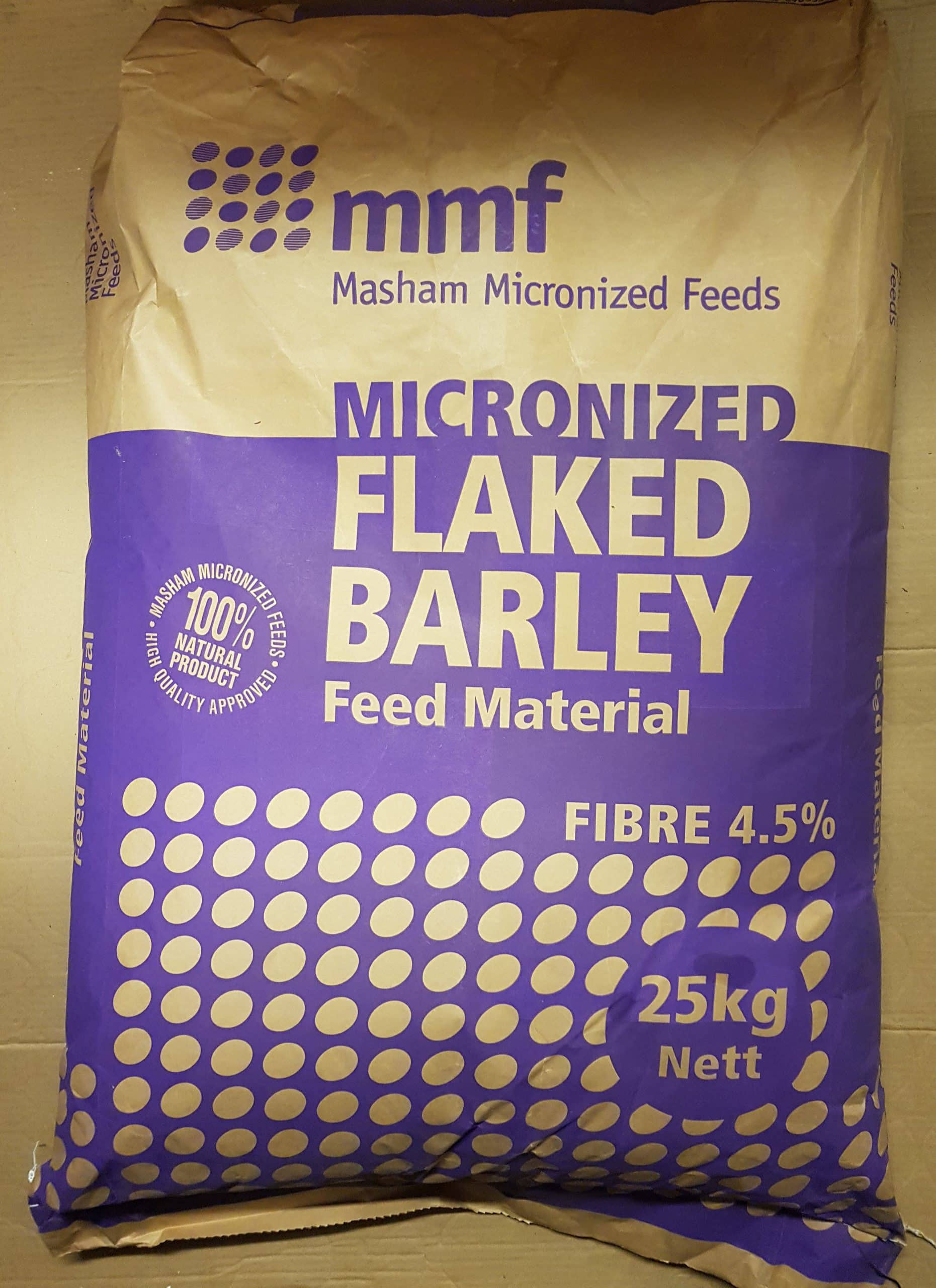 Micronized Flaked Barley 25kg