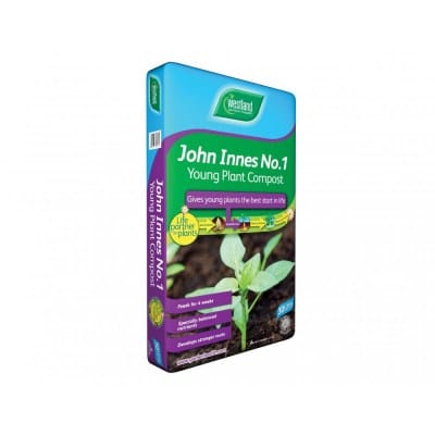 3x John Innes No1 Young Plant 28ltr