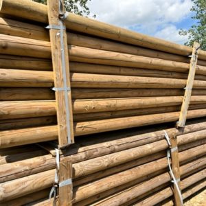 Jump Pole Full Round 3600 x 100 (Machined Finish) (12ft x 4")