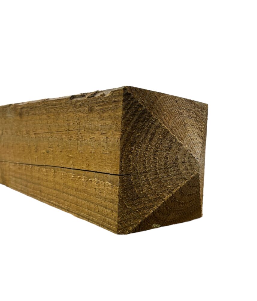 Gate Post Pointed Top 2100 x 150 x 150 (7ft x 6 x 6)