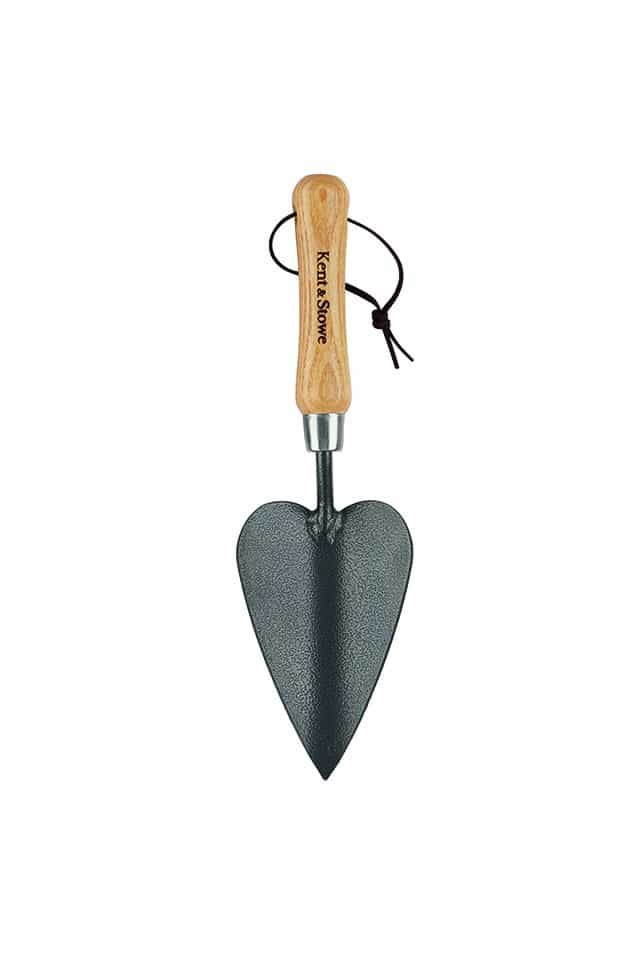 Kent & Stowe Carbon Steel Heart Shaped Hand Trowel