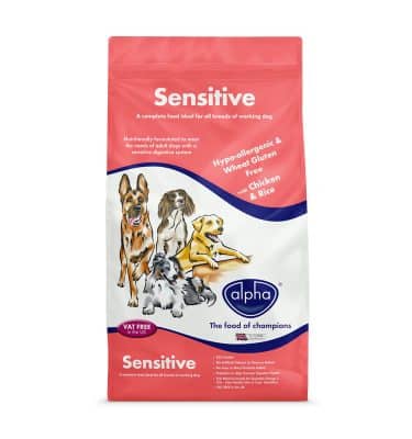 Alpha Sensitive 15kg Chicken and Rice