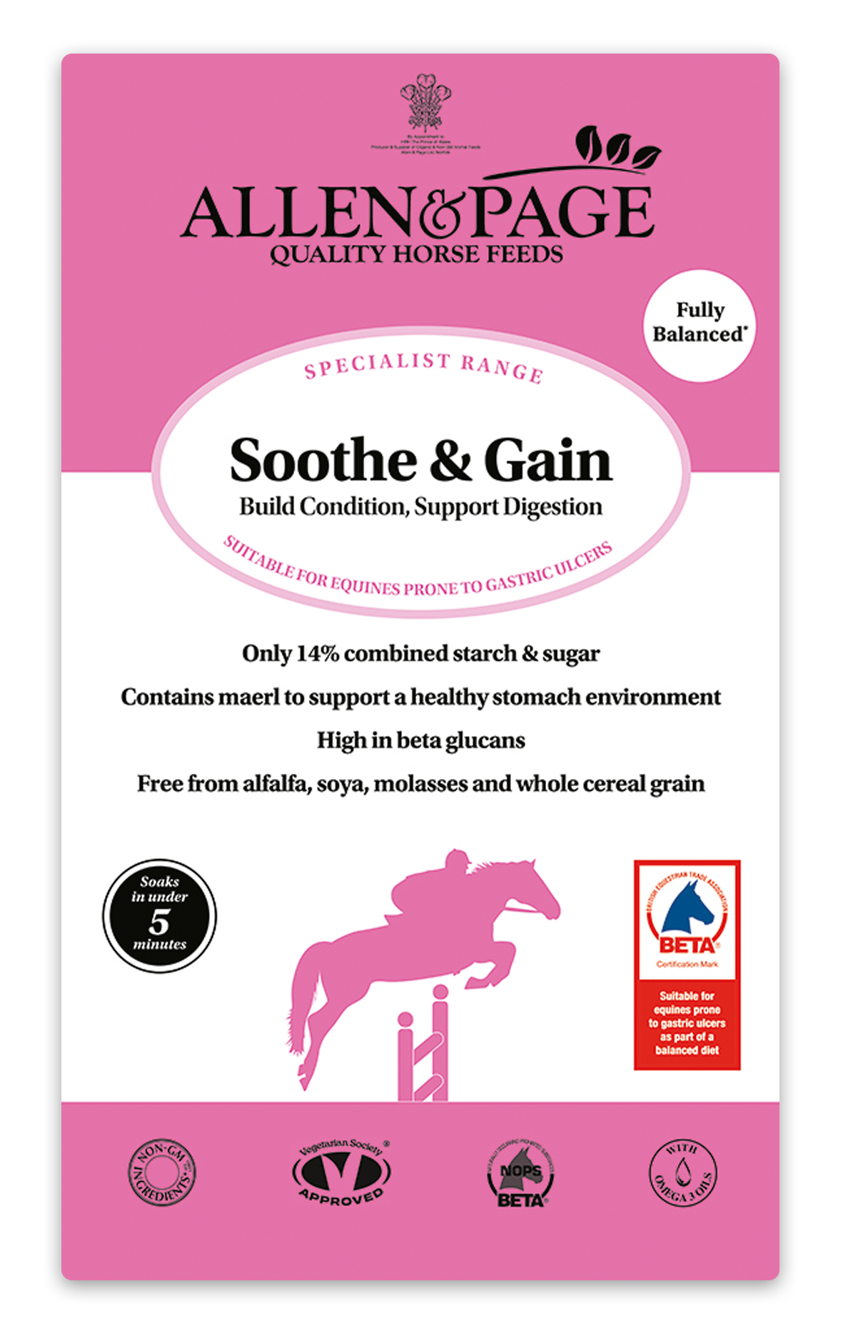 Allen & Page Soothe and Gain 20kg