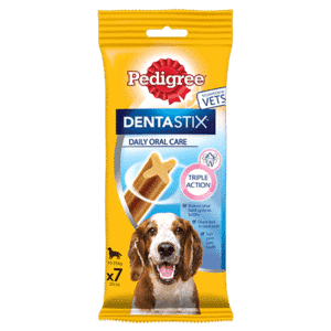 Pedigree Dentastix Triple Action 7 Sticks (Medium Dogs 5-10Kg)