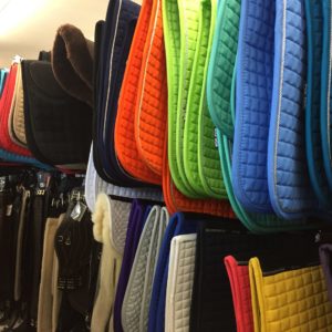 Large selection of numnahs available in store