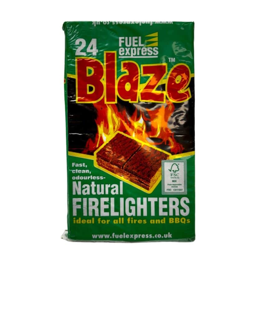 24 Blaze Natural Firelighters