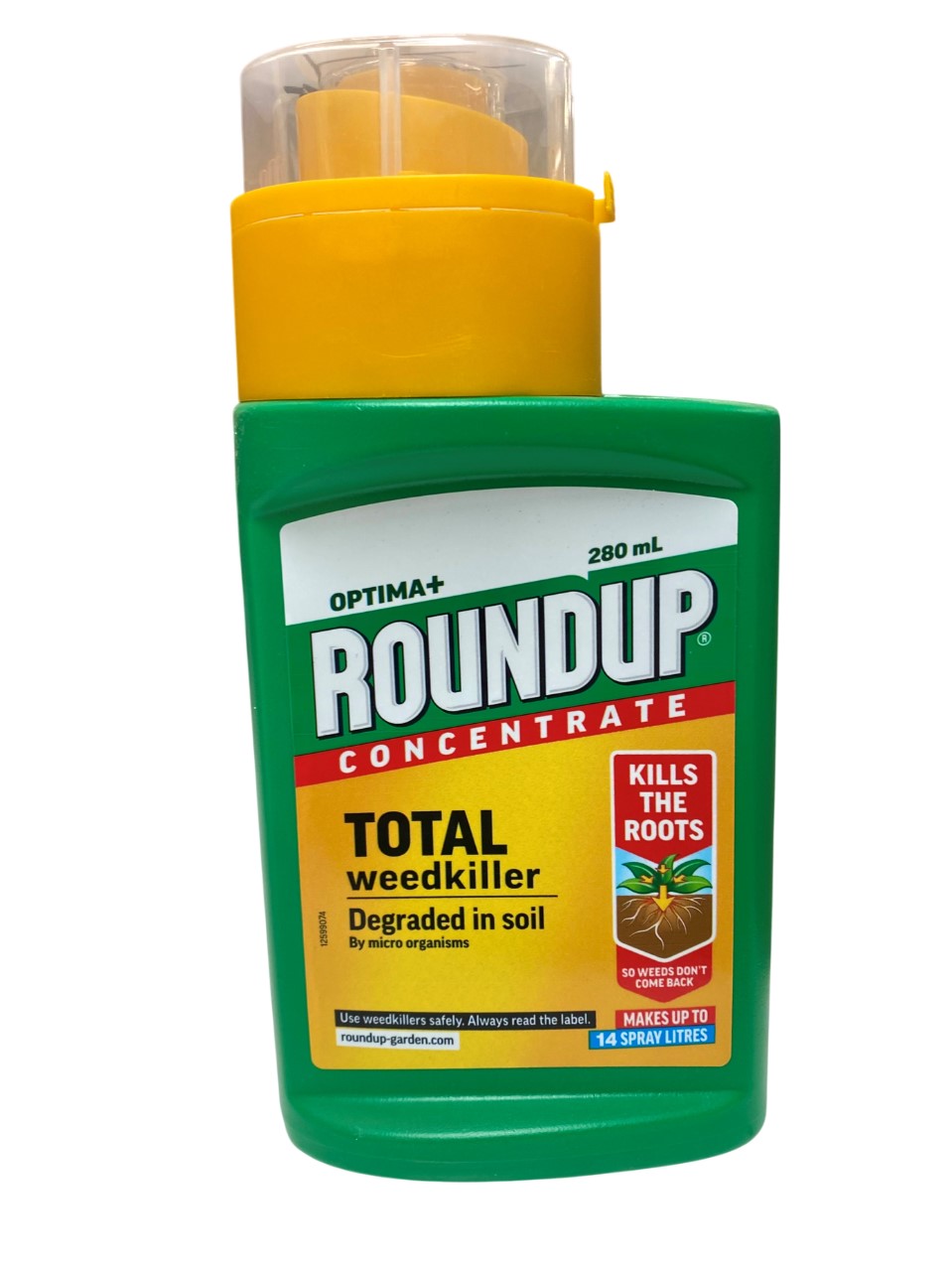 Roundup Optima+ Concentrate Total Weedkiller 280ml
