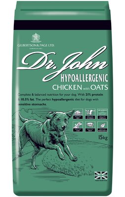 Dr John Hypoallergenic Chicken with Oats 15kg