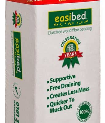 Easibed Dust Free Wood Fibre Bedding (1 Bale) 20kg