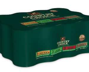 Gelert Country Choice Dog Cans Mixed Chunks in Jelly 400g x 12