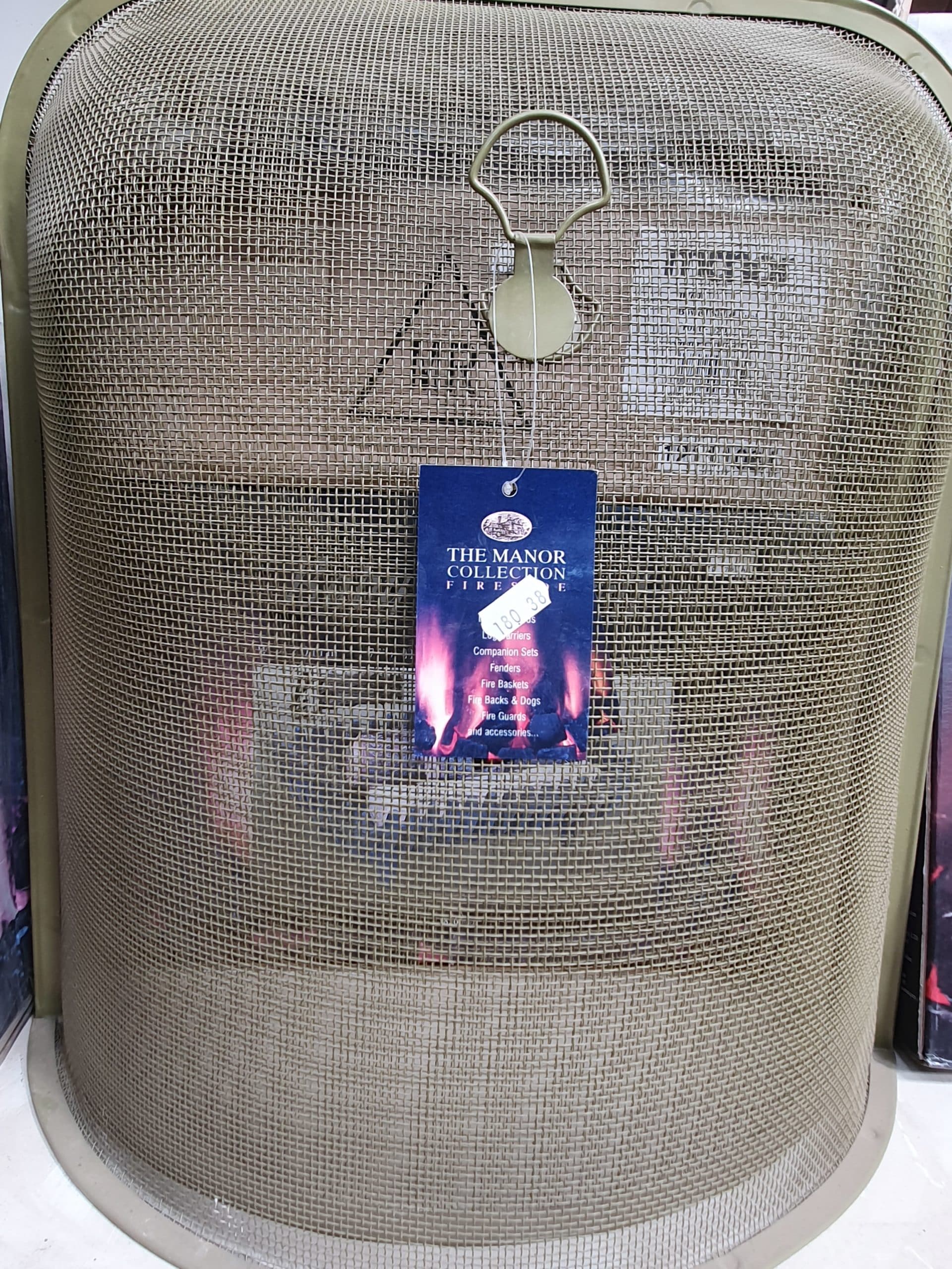 Fire Guard, Gold Finish. Price £12.75