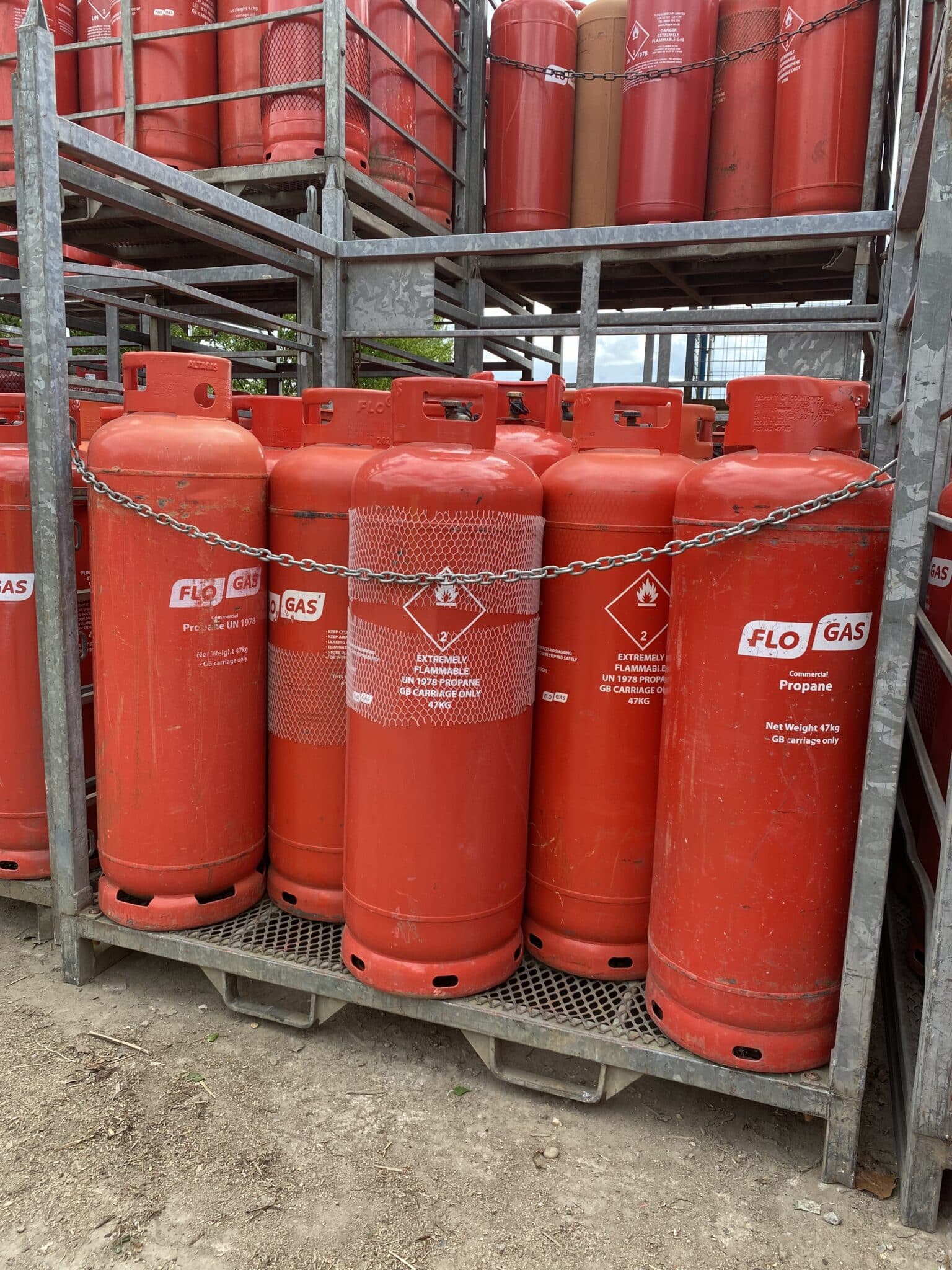CYLINDER CHARGE for Butane or Propane