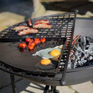 Half Moon BBQ Plate and Bar Firepit 50CM £79.50