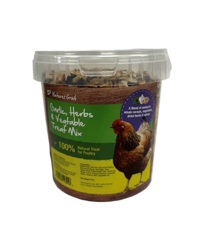 Natural Grub Garlic, Herbs and Vegetable Treat Mix 600g