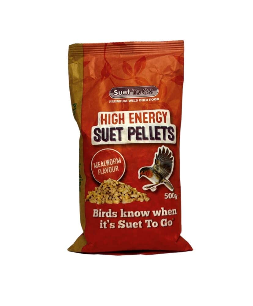 Suet To Go High Energy Suet Pellets Mealworm Flavour 500g