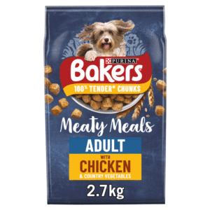 Bakers Meaty Meals Adult With Chicken 2.7kg