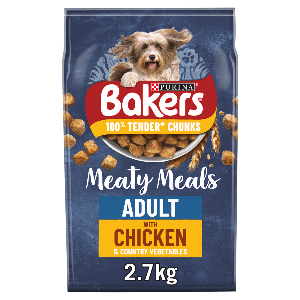 Bakers Meaty Meals Adult With Chicken 2.7kg