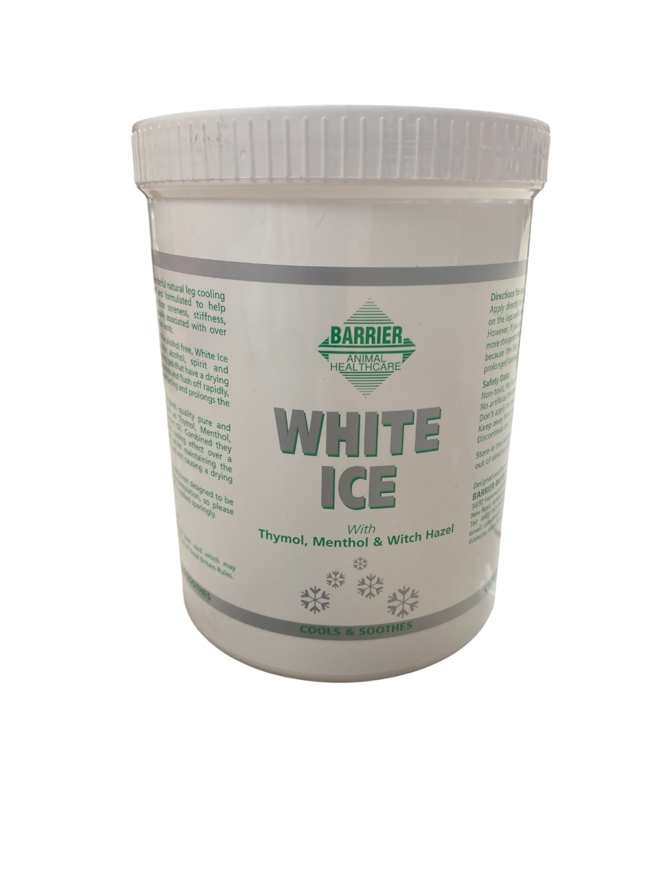 Barrier White Ice 1L